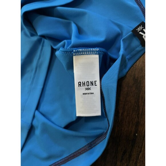 NWT Rhone Essentials Ttraining S/S Tee Sky Blue Mens Size Small $50 - Picture 6 of 8